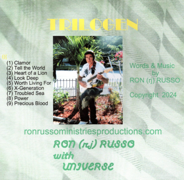 TRILOGEN music CD with Ron Russo & Universe